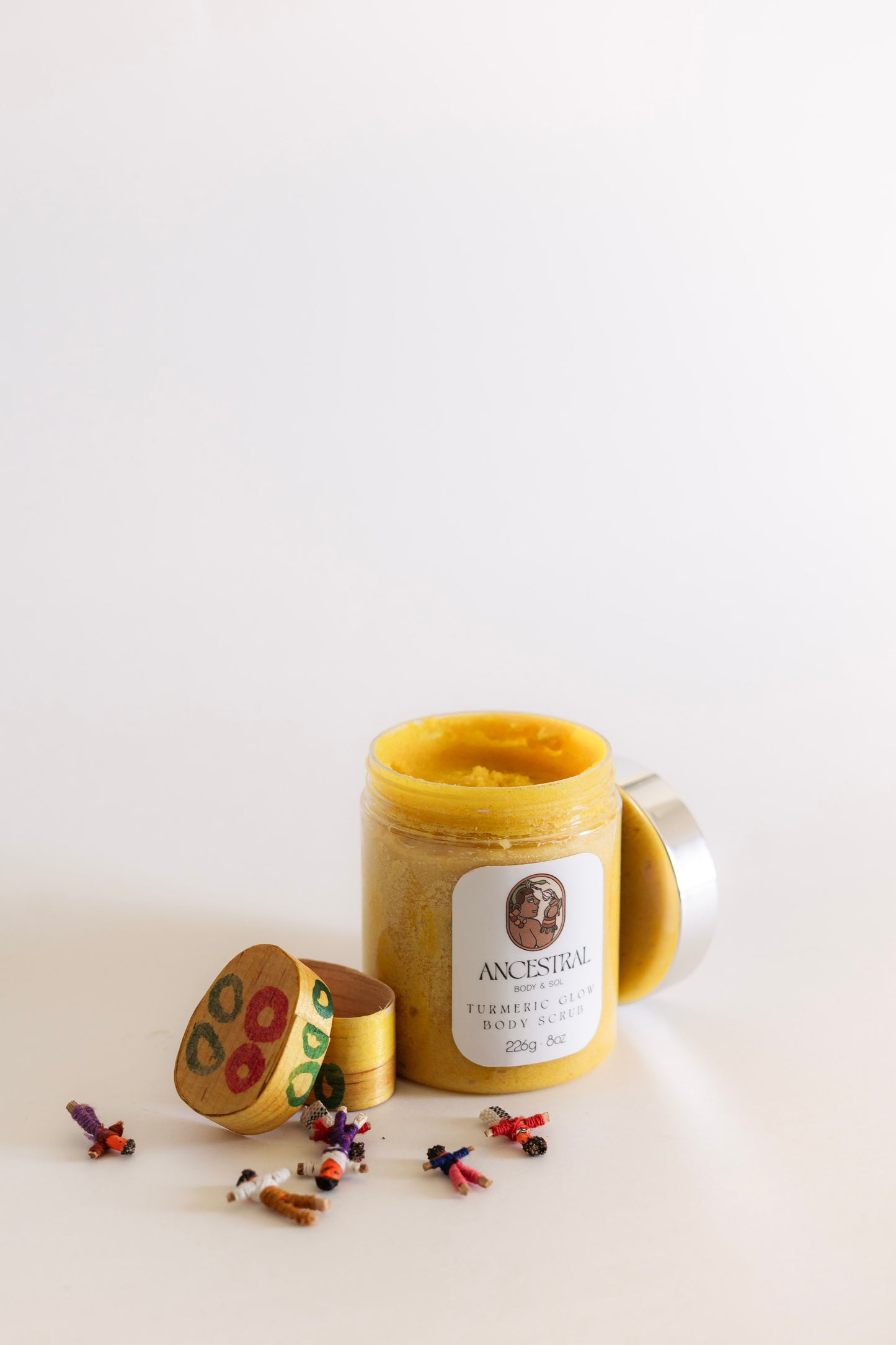 Mayan Gold Turmeric Face & Body Scrub