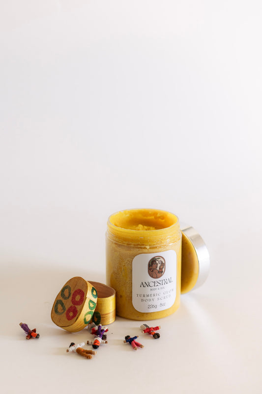 Mayan Gold Turmeric Face & Body Scrub